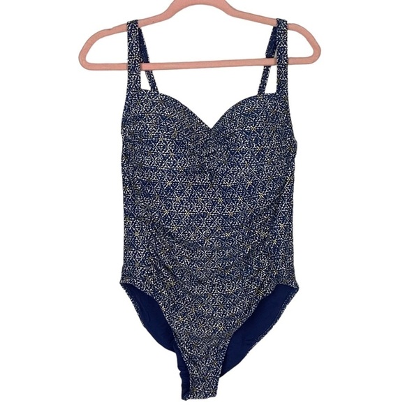 Bond-Eye Australia women’s one piece bathing suit blue size 10 - Picture 5 of 12